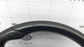 Кермо голе Mercedes C-class W205 17-18 під пелюстки, підігрів, шкіра чорна, подряпини