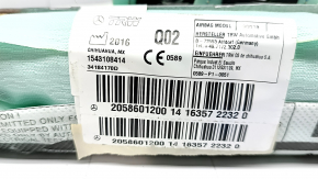Подушка безопасности airbag боковая шторка левая Mercedes C-class W205 16-21