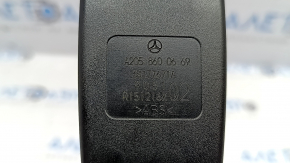 Защелка ремня безопасности задняя правая Mercedes C-class W205 15-21 черная