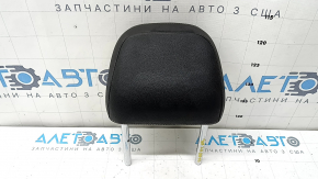 Подголовник 2 ряда левый VW Taos 22-25 кожа черная titanschwarz-ceramique, серая строчка, в копоти