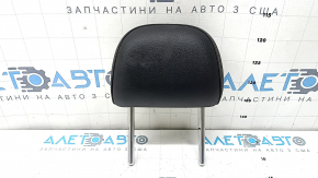 Підголовник 2 ряду правий VW Taos 22-25 шкіра чорна titanschwarz-ceramique, сірий рядок, у кіптяві
