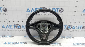 Кермо голе Mercedes C-class W205 17-18 під пелюстки, підігрів, шкіра чорна, подряпини