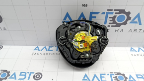 Подушка безпеки airbag в кермо водійська Mercedes C-class W205 16-21 чорна, потертий хром