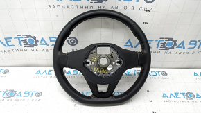 Руль голый VW Taos 22-24 черный, серая строчка, без кнопок и накладки, под чистку