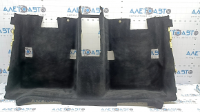 Покрытие пола заднее Mercedes C-class W205 15-21 черное