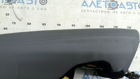 Боковушка заднього сидіння 2 ряд права Nissan Kicks 18-25 шкіра сіра, з подушкою, під чищення
