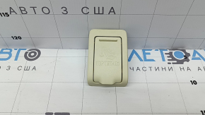 Накладка задней полки Isofix правая Mercedes C-class W205 15-21 бежевая