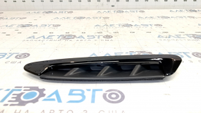 Накладка повітропроводу на крилі передня ліва BMW X3 G01 18-24 глянсова чорна, m sport