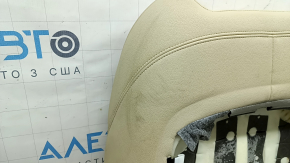 Обшивка спинки водительского сиденья BMW 3 G20 19-21 кожа бежевая Canberra Beige, с подогревом, под химчистку