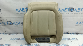 Обшивка подушки водительского сиденья BMW 3 G20 19-22 кожа бежевая Canberra Beige, с подогревом, под химчистку