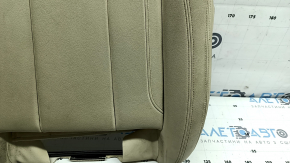 Обшивка подушки водительского сиденья BMW 3 G20 19-22 кожа бежевая Canberra Beige, с подогревом, под химчистку