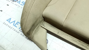 Обшивка подушки водительского сиденья BMW 3 G20 19-22 кожа бежевая Canberra Beige, с подогревом, под химчистку