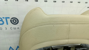 Обшивка спинки пассажирского сиденья BMW 3 G20 19-22 кожа бежевая Canberra Beige, с подогревом, под химчистку