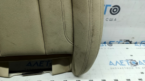 Обшивка подушки пассажирского сиденья BMW 3 G20 19-22 кожа бежевая Canberra Beige, с подогревом, под химчистку