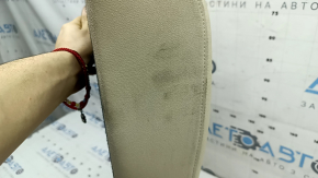 Спинка заднього ряду сидінь 2 ряд права BMW 3 G20 19-21 шкіра бежева Canberra Beige, надрив