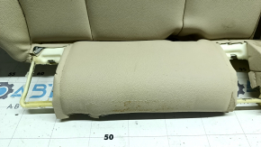Подушка заднього ряду сидінь 2 ряд BMW 3 G20 19-22 шкіра бежева Canberra Beige, під хімчистку