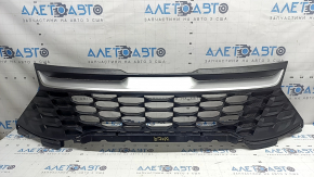 Решетка радиатора grill в сборе Kia Sportage 23-25 структура, с серым, царапина