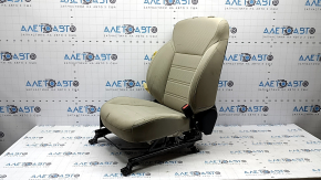 Сиденье пассажирское Kia Sorento 19-20 с airbag, механическое, подогрев, ткань бежевая, стрельнувшая, под химчистку