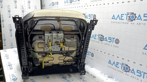 Сиденье пассажирское Kia Sorento 19-20 с airbag, механическое, подогрев, ткань бежевая, стрельнувшая, под химчистку