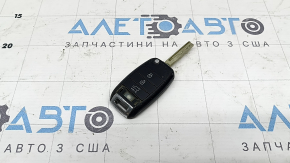 Ключ Kia Sorento 16-20 4 кнопки, нет 1 кнопки, царапины, потертости