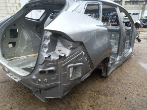 Чверть крило задня права Kia Sportage 23-25 HEV на кузові, срібло, зам'ята, вм'ятини, тички