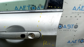 Двері в зборі передня ліва Ford Escape MK3 13-19 keyless, накладка з кодом, срібло UX, в клеї, тичка, корозія по кромці