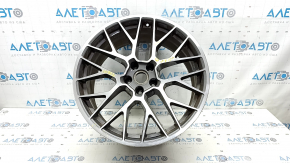 Диск колесный R20 x 9J ET26 Porsche Macan 15-18 графит, легкая бордюрка, коррозия