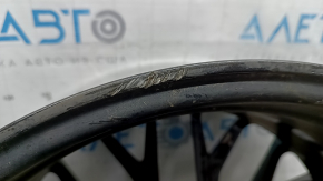 Диск колесный R20 x 9J ET26 Porsche Macan 15-18 графит, легкая бордюрка, коррозия