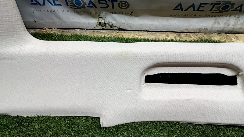 Обшивка потолка Mercedes W167 GLE 350 450 20-26 под панораму, бежевая, примята, надорвана, под химчистку, вмятины