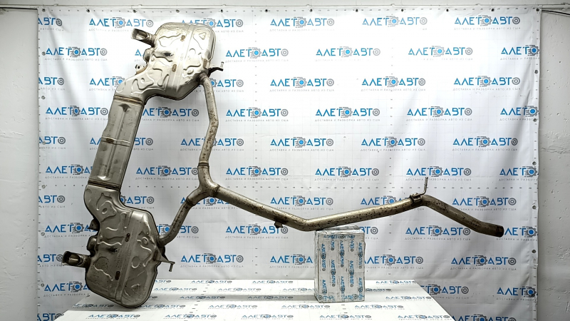 Глушитель задняя часть бочка Audi A6 C8 19-25 2.0T