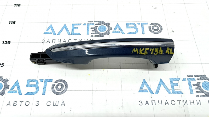 Ручка двери внешняя задняя левая Ford Fusion mk5 13-19 с хромом