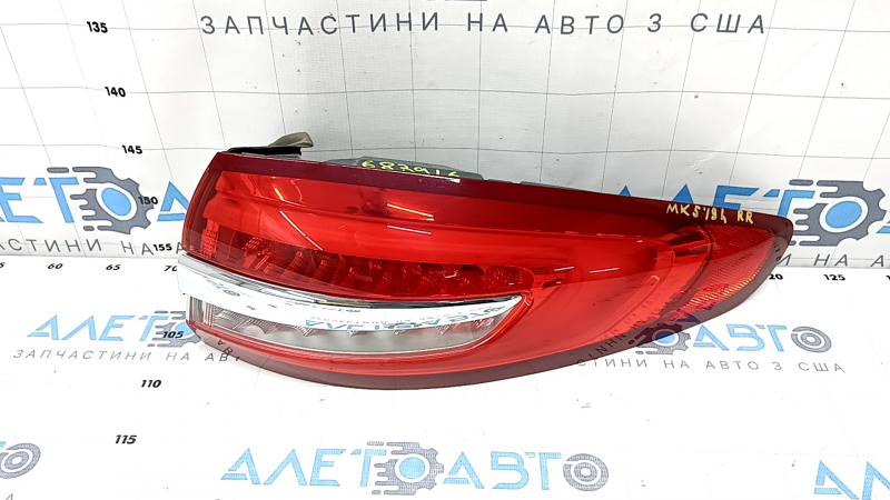 Фонарь внешний крыло правый Ford Fusion mk5 17-20 потерт