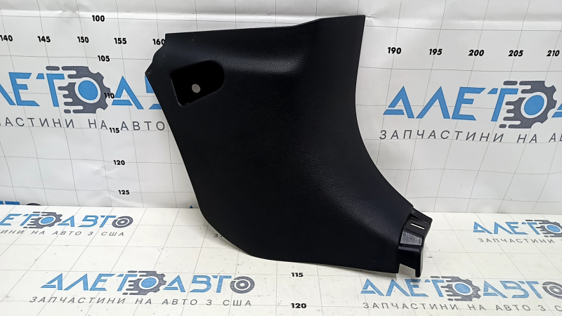 Накладка передней стойки нижняя правая Lexus RX350 RX450h 10-15 черная, царапины