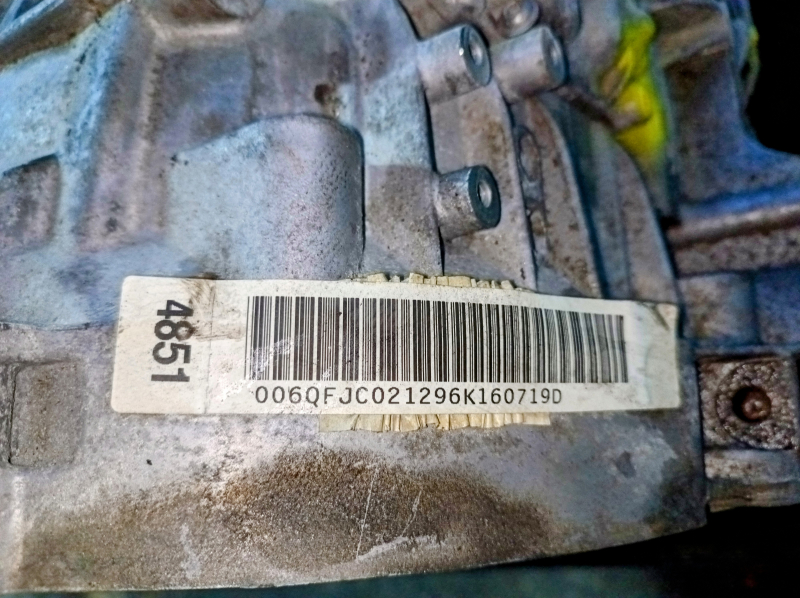 АКПП в сборе Audi A4 B9 17-18 7 ступ 2.0T AWD QFJ 106к, с охладителем