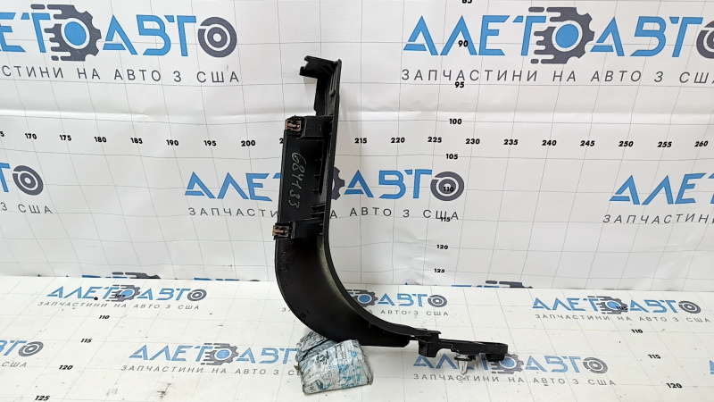 Накладка передней стойки нижняя левая Ford Fusion mk5 13-16 черная, царапины, потертости