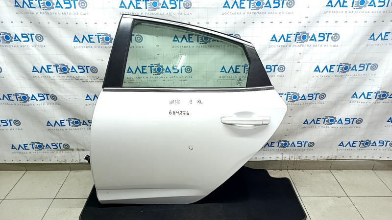 Дверь в сборе задняя левая Honda Insight 19-22 белый NH-788P, тычка
