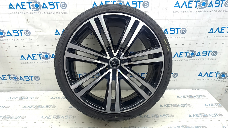 Комплект дисков R20*8.5J 5*108 4шт Ford Fusion mk5 13-20, 245/35, 6мм, Durun, Pirelli, бордюрка, надрывы