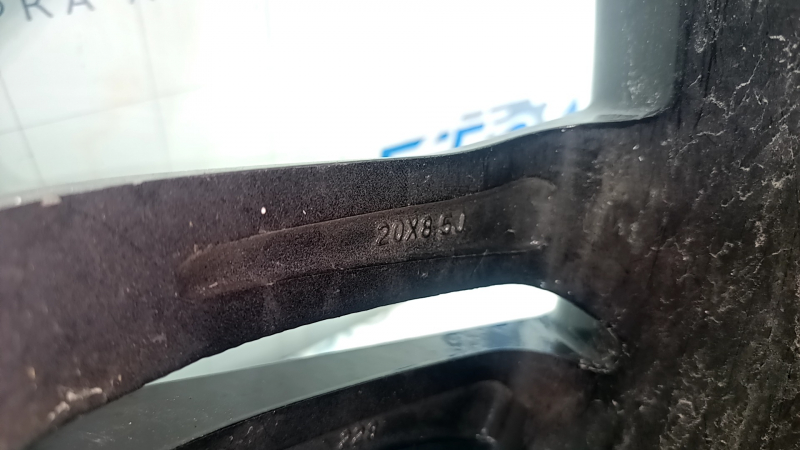 Комплект дисков R20*8.5J 5*108 4шт Ford Fusion mk5 13-20, 245/35, 6мм, Durun, Pirelli, бордюрка, надрывы