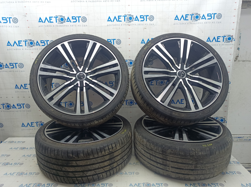 Блок номер 1: маркировка боковины диска размером 20x8.5J для Ford Fusion.