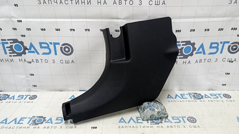 Накладка передней стойки левая нижняя Hyundai Sonata 20-22 черная, царапины