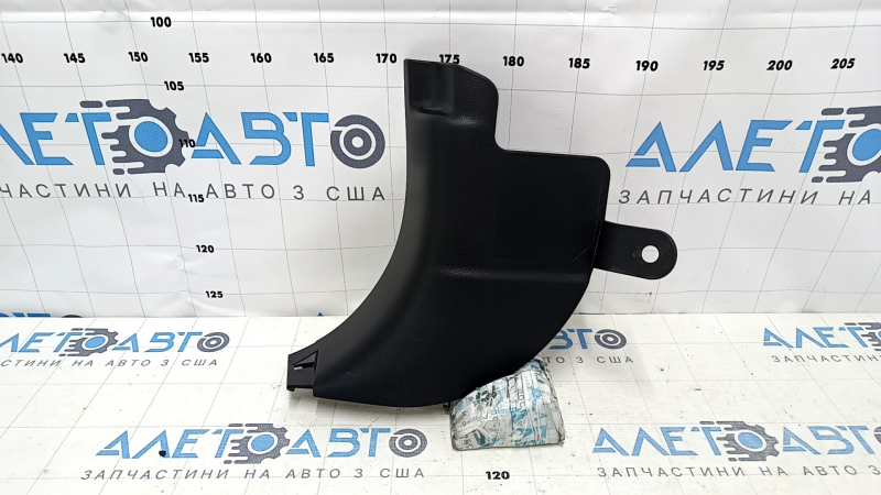 Накладка передней стойки нижняя левая Subaru Forester 19-24 SK черная, царапины