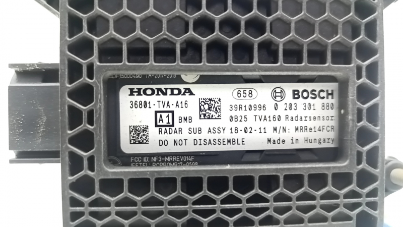 Радар круиз Honda Accord 18-22 с передней камерой