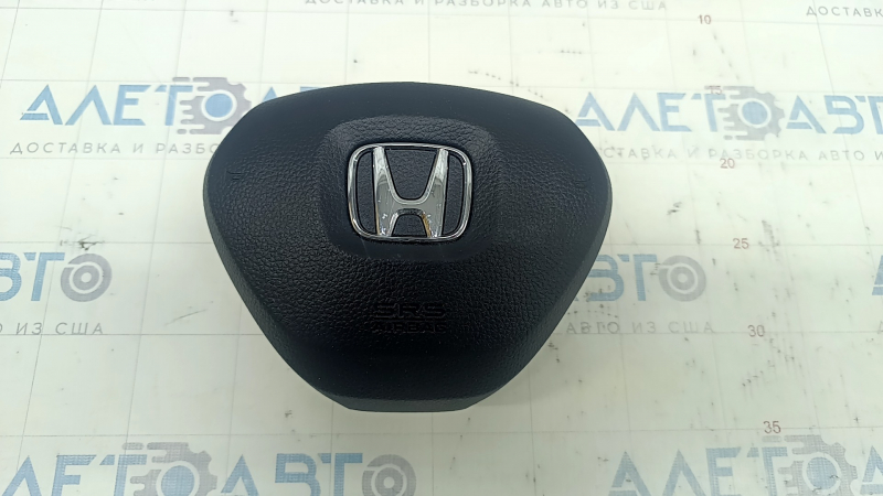 Подушка безопасности airbag в руль водительская Honda Accord 18-22 царапины, ржавый пиропатрон