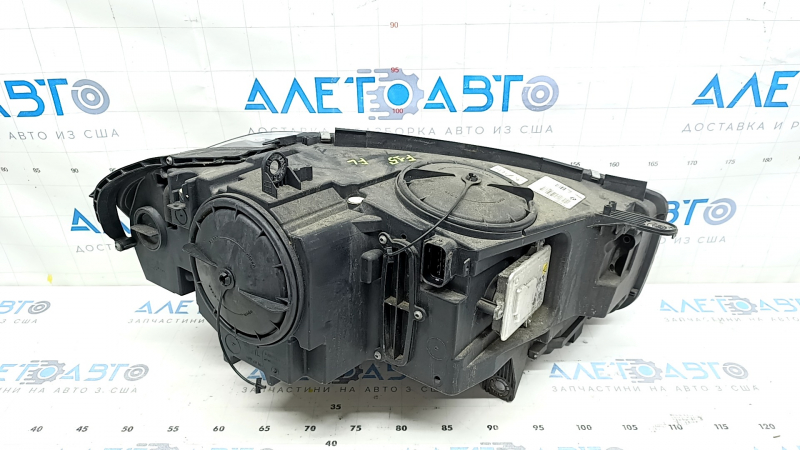Фара передняя левая в сборе BMW X5 F15 14-18 ксенон с креплениями, песок