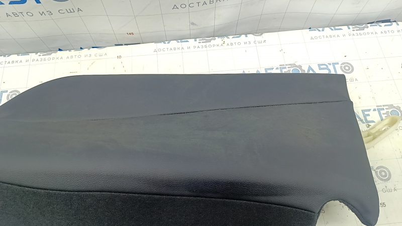 Боковушка заднего сиденья левая Honda Accord 18-22 кожа черная под цельную спинку, под химчистку