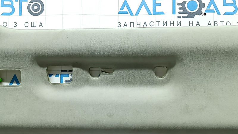 Обшивка потолка Volvo XC90 16-22 под панораму, под 3 ряд, алькантара серая, под химчистку, заломы, окалина, оторваны крепления