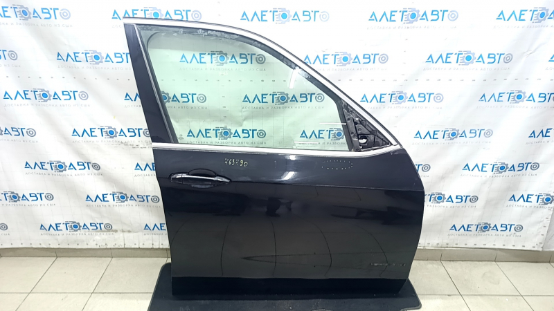 Дверь в сборе передняя правая BMW X5 F15 14-18 черный 475, царапины