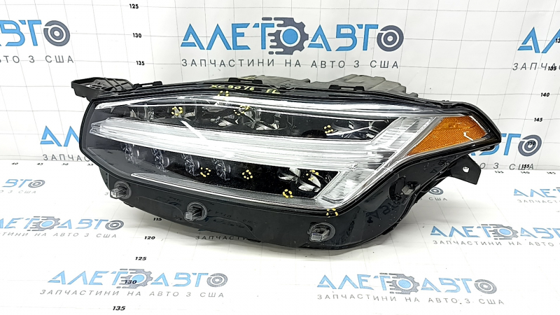 Фара передняя левая Volvo XC90 16-18 с блоками, LED, песок