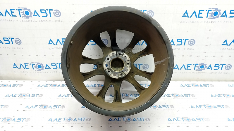Диск колесный R19 x 9J BMW X5 F15 14-18 бордюрка, коррозия, с центральным колпачком
