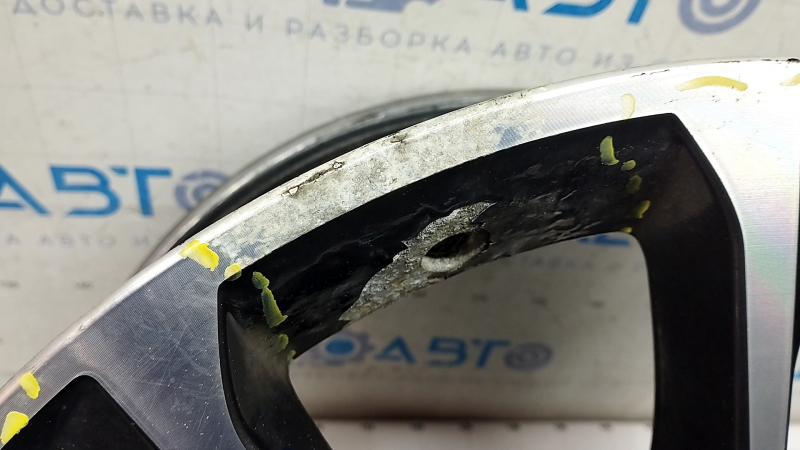 Диск колесный R19 x 9J BMW X5 F15 14-18 бордюрка, коррозия, с центральным колпачком